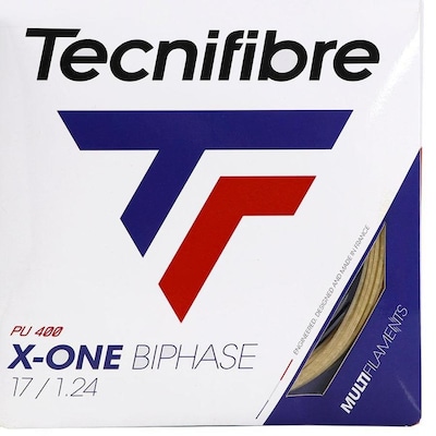 Corda Tecnifibre X-One Biphase 17l 1.24mm - Set Individual - Foto 2