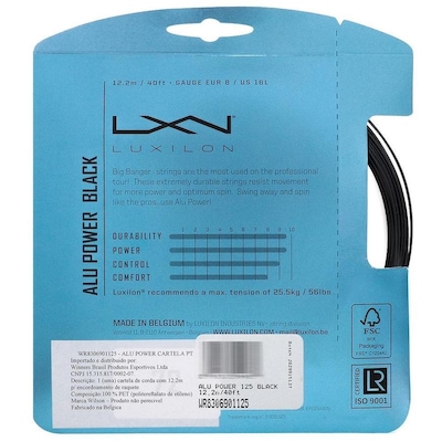 Corda Wilson Luxilon Alu Power 16L 1.25mm - Set Individual - Foto 3