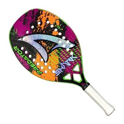 Raquete de Beach Tennis Shark Predator Modelo 2022 - Adulto - Foto 1