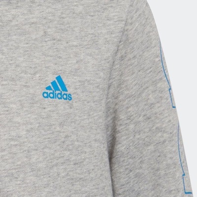 Jaqueta com Capuz adidas Essentials - Infantil - Foto 3