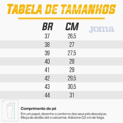 Chuteira Futsal Joma Liga 5 Indoor - Adulto - Foto 4