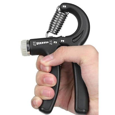 Kit Fortalecedor de Mão Yangfit: Hand Grip + Mola para Dedos + Exercitador de Silicone + Anel para Reabilitação + Bola Terapia + Bolsa - Foto 3