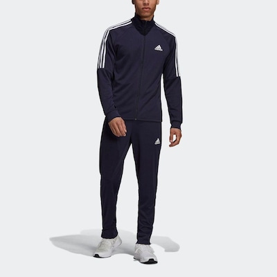 Agasalho sem Capuz adidas AEROREADY Sereno Cut 3-Stripes - Masculino - Foto 3