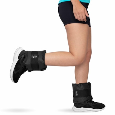 Tornozeleira de Peso Muvin Fitness 2kg - Par - Foto 2