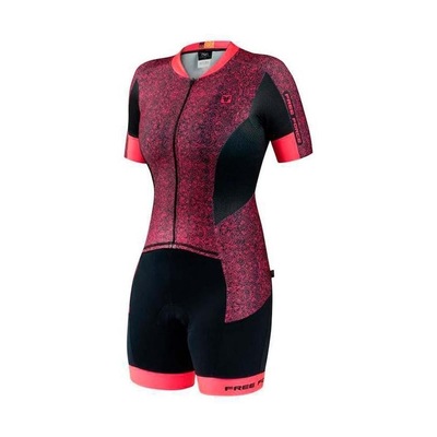 Macaquinho Ciclismo Free Force New Risk - Feminino - Foto 1