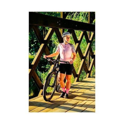 Camisa Ciclismo Free Force Sport Enjoy - Feminina - Foto 5
