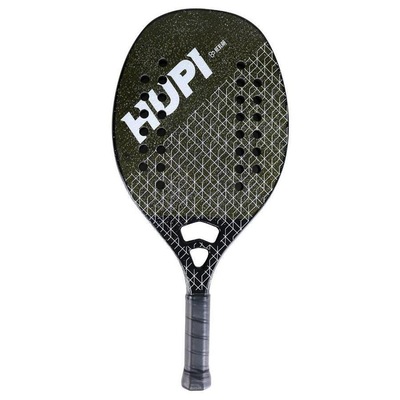 Kit 2 Raquetes Beach Tennis HUPI Net Pro Kevlar + 3 Bolas - Foto 3