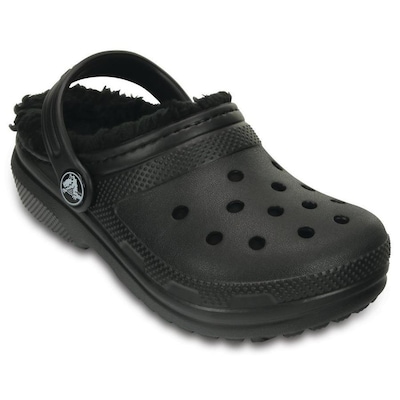 Sandália Crocs Classic Lined - Infantil - Foto 5