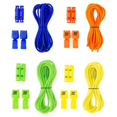 Kit Cadarços Elásticos HUPI Laces com 04 Pares - Foto 1