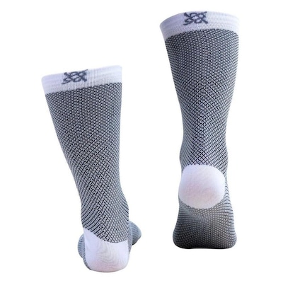Kit Meia Hupi Carbono Corrida Ciclismo com 02 Pares - 36 a 42 - Adulto - Foto 5
