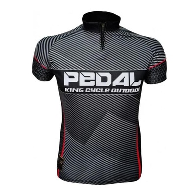 Camisa de Ciclismo King Brasil Com Bolsos Pedal 06 - Masculina - Foto 1