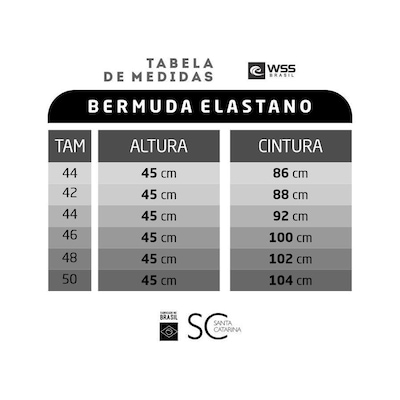 Bermuda Elastano Colors Wss Hexa Colors - Masculina - Foto 5
