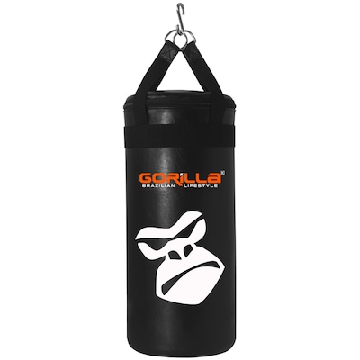 Kit Gorilla Saco De Pancada + Luva Boxe Kit Muay-Thai - Infantil - Foto 4