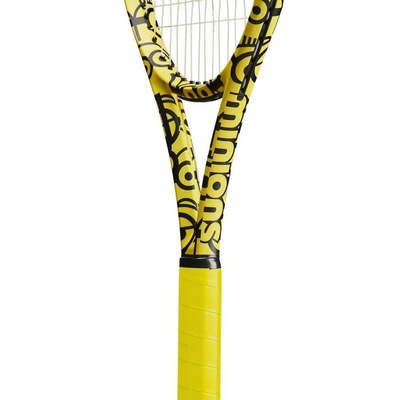 Raquete de Tênis Wilson Ultra 100 v3 Minions 16x19 300g - Foto 3