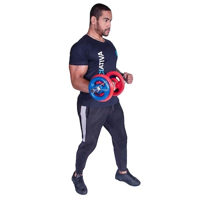Anilha Revestida Iniciativa Fitness - 2kg - Foto 2