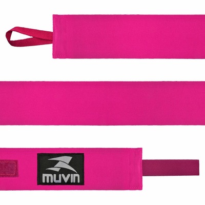 Kit Muvin Bandagem Elástica Boxe Muay Thai - 3 Metros - 5 Pares - Foto 4