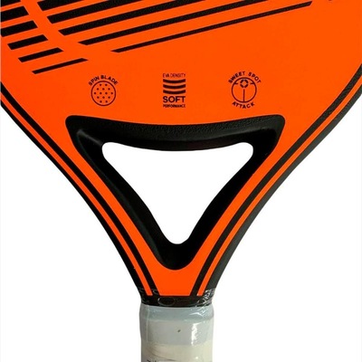 Raquete Beach Tennis Adidas RX 3.1 H38 Amarelo/Laranja+Capa - Foto 3
