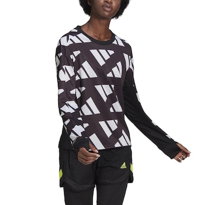 Camiseta Manga Longa adidas OTR Sweat Celeb - Feminina - Foto 1