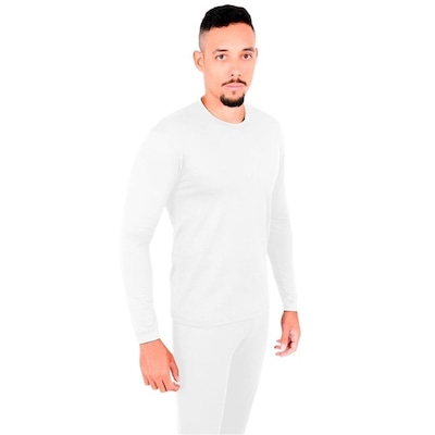 Conjunto Segunda Pele Térmica Roupas Térmicas Frio Intenso Viagem Moto Aventura - Masculino - Foto 2