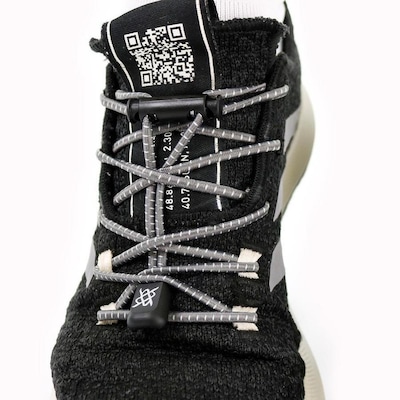 Kit Cadarços Elásticos HUPI Laces com 04 Pares - Foto 2