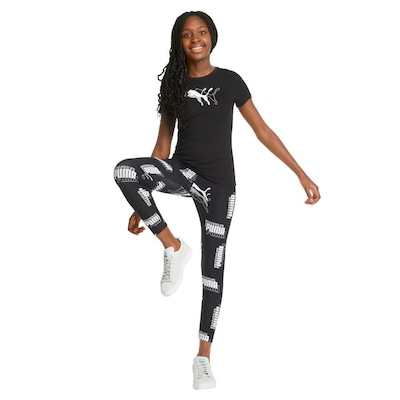 Camiseta Puma Power Graphic 846927-01 - Infantil - Foto 5