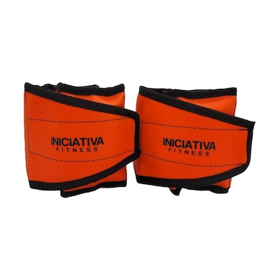 Caneleira de Peso Iniciativa Fitness Neon - 9Kg - Par - Foto 2
