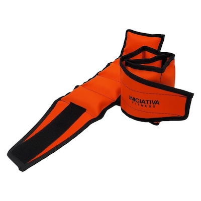 Caneleira de Peso Iniciativa Fitness Neon - 9Kg - Par - Foto 1