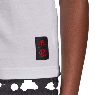Camiseta Flamengo Estampada CRF 2021 adidas - Feminina - Foto 5