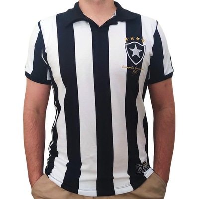 Camiseta Botafogo Retro 1995 Campeão Brasileiro RetrôMania Oficial - Masculina - Foto 2