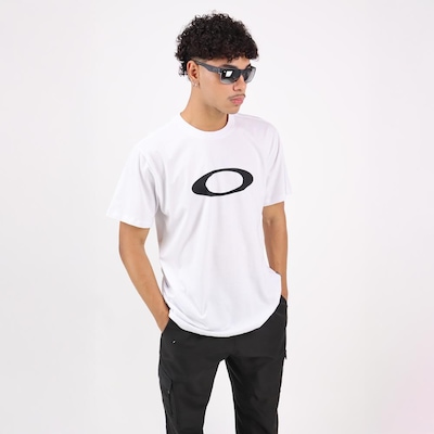 Camiseta Oakley Logo o Ellipse - Masculina - Foto 5