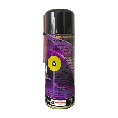 Spay de Silicone para Esteira Iniciativa Fitness - 400ml - Foto 1
