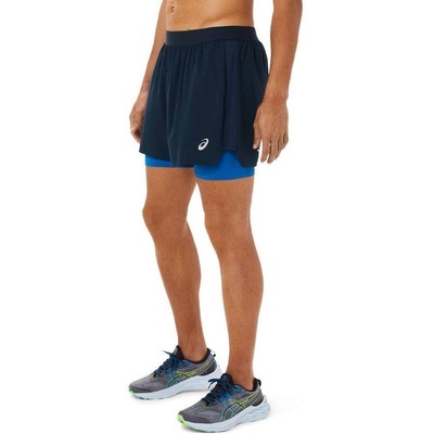 Bermuda Asics Road 2-N-1 5In - Masculina - Foto 2