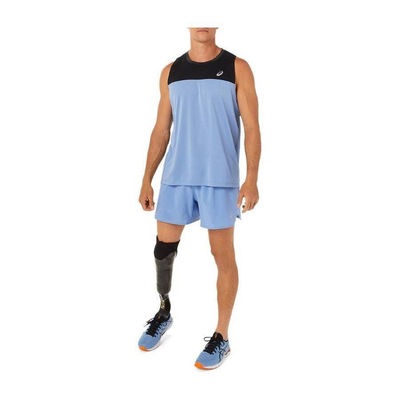 Bermuda Asics Road 5In - Masculina - Foto 6
