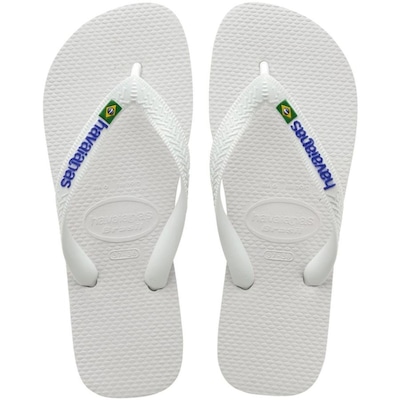 Chinelo Havaianas Brasil Logo Bandeira - Unissex - Foto 1