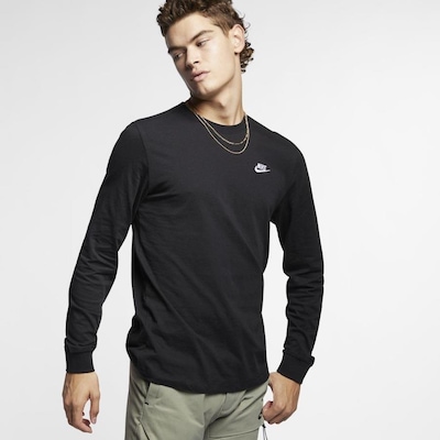 Camiseta Manga Longa Nike Sportswear - Masculina - Foto 1