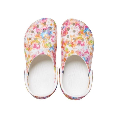 Crocs Classic Tie Dye Graphic Clog - Adulto - Foto 2