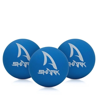 Bola de Frescobol Shark Pack com 03 Bolas - Foto 1