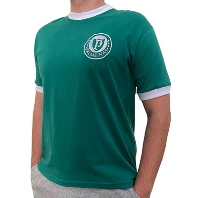 Camisa Palmeiras Retro Anos 70 Segunda Acadêmia Liga Retrô Oficial - Masculina - Foto 1