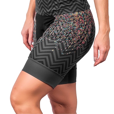Bermuda de Triathlon Kauna Elite Pixel Proteção UV50+ - - Foto 3