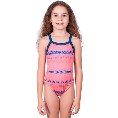 Maiô Kauna Tribal Proteção UV50+ - Infantil - Foto 1