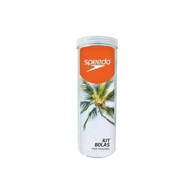 Kit de Bola dd Frescobol Speedo Praia Pack - 3 Bolas - Foto 1