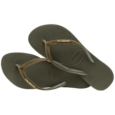 Chinelo Havaianas Slim Velvet Veludo - Feminino - Foto 2