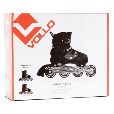 Patins Vollo VPC251G - In Line - Fitness - Ajústavel - ABEC5 - Adulto - Foto 4