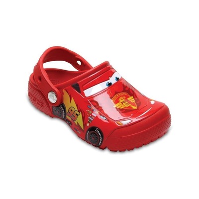 Sandália Crocs FL Cars Clog Flame - Infantil - Foto 2