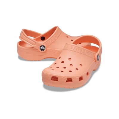 Sandália Crocs Classic Clog Kids - Infantil - Foto 4