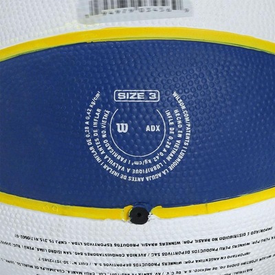 Bola de Basquete Wilson Mini NBA Team Retro GS Warriors 03 - Foto 6