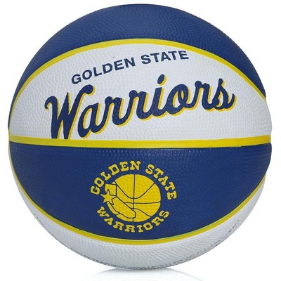 Bola de Basquete Wilson Mini NBA Team Retro GS Warriors 03 - Foto 1