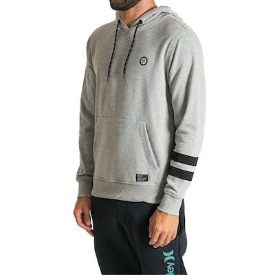 Blusão de Moletom com Capuz Hurley Layers Oversize - Masculino - Foto 3