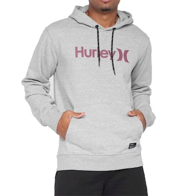 Blusão de Moletom com Capuz Hurley O&O Solid - Masculino - Foto 1