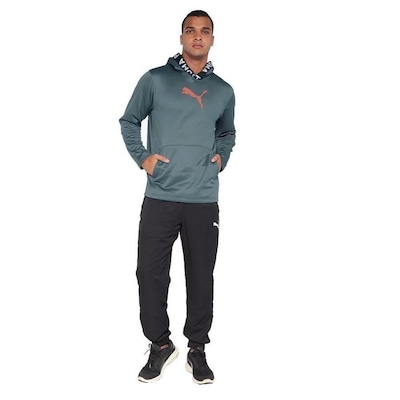 Blusão de Moletom Puma Train PWR Fleece - Masculino - Foto 6